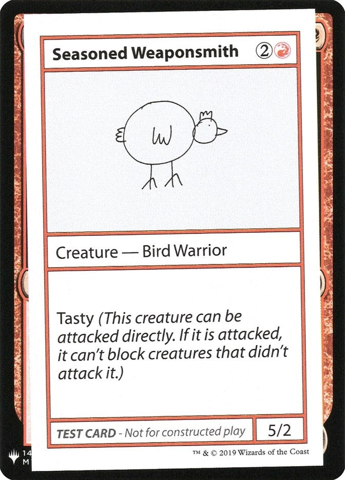 Seasoned Weaponsmith [CMB1] - MTG Single