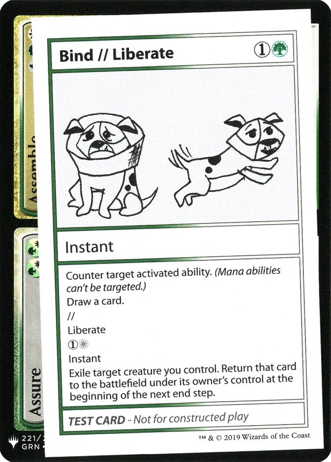 Bind // Liberate [CMB1] - MTG Single