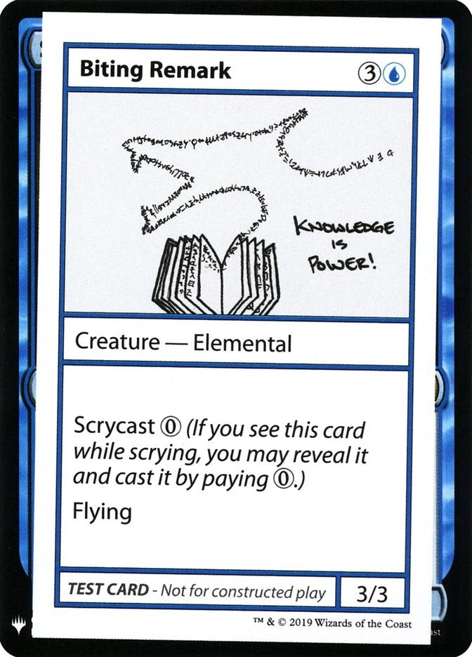 Biting Remark [CMB1] - MTG Single