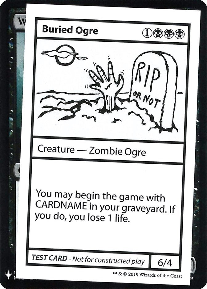 Buried Ogre [CMB1] - MTG Single