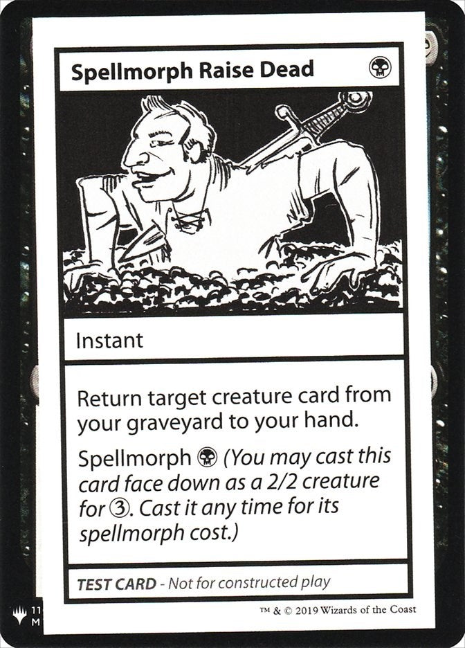Spellmorph Raise Dead [CMB1] - MTG Single