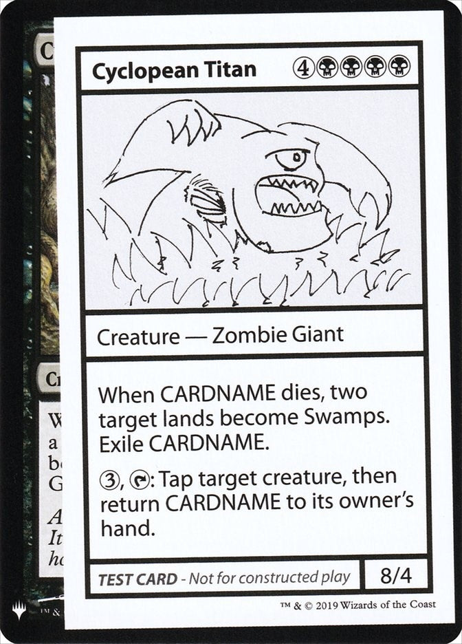 Cyclopean Titan [CMB1] - MTG Single