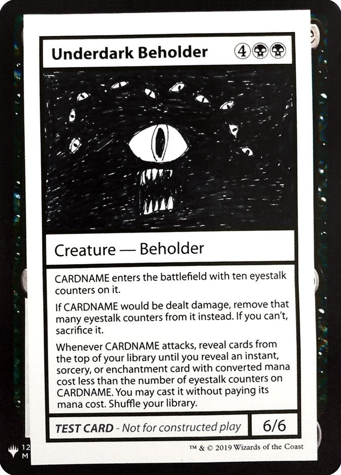 Underdark Beholder [CMB1] - MTG Single