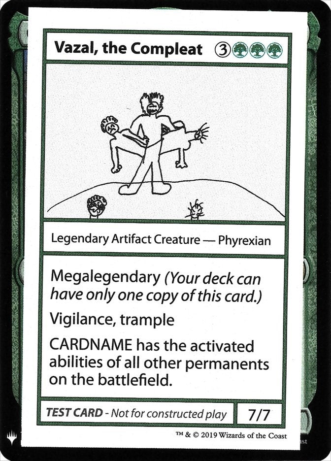 Vazal the Compleat [CMB1] - MTG Single