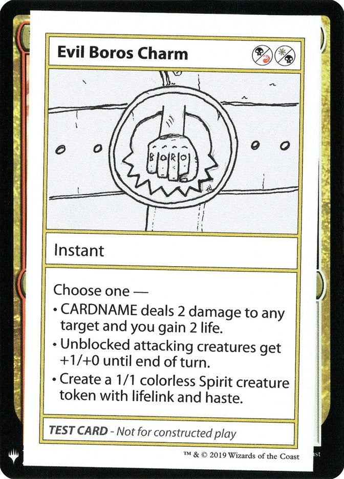Evil Boros Charm [CMB1] - MTG Single