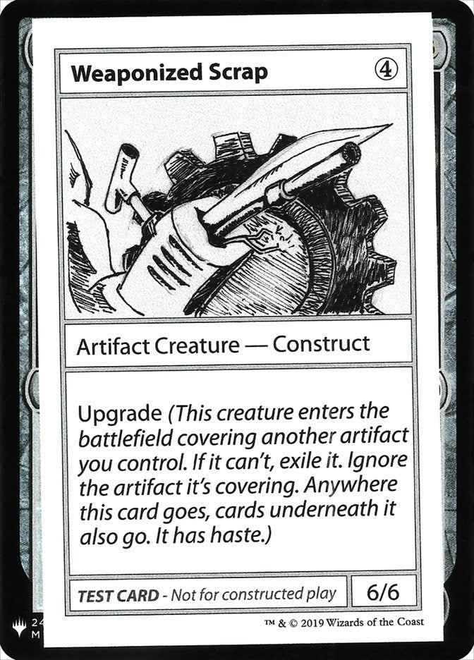 Weaponized Scrap [CMB1] - MTG Single