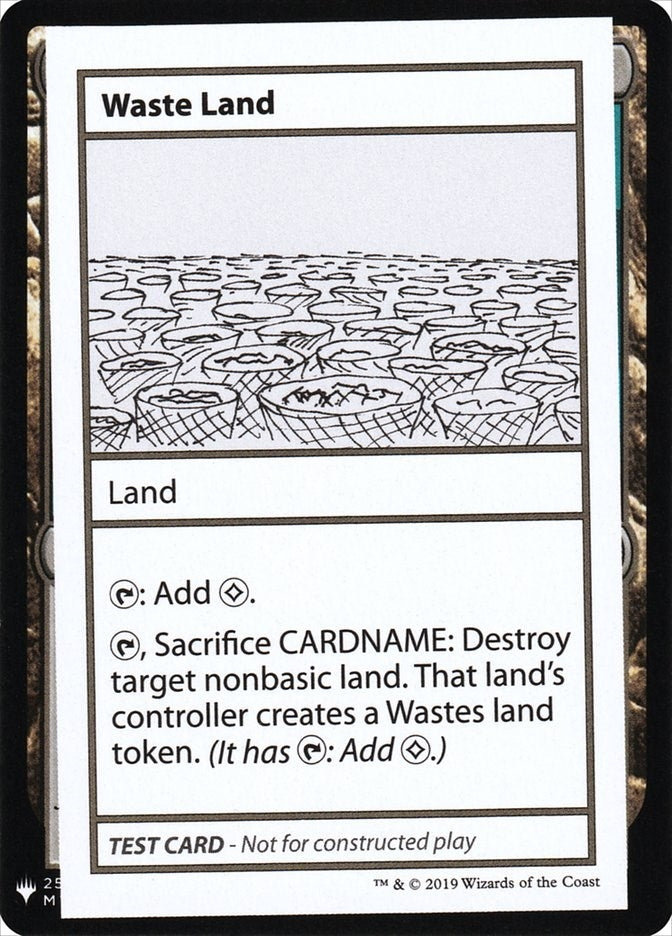 Waste Land [CMB1] - MTG Single