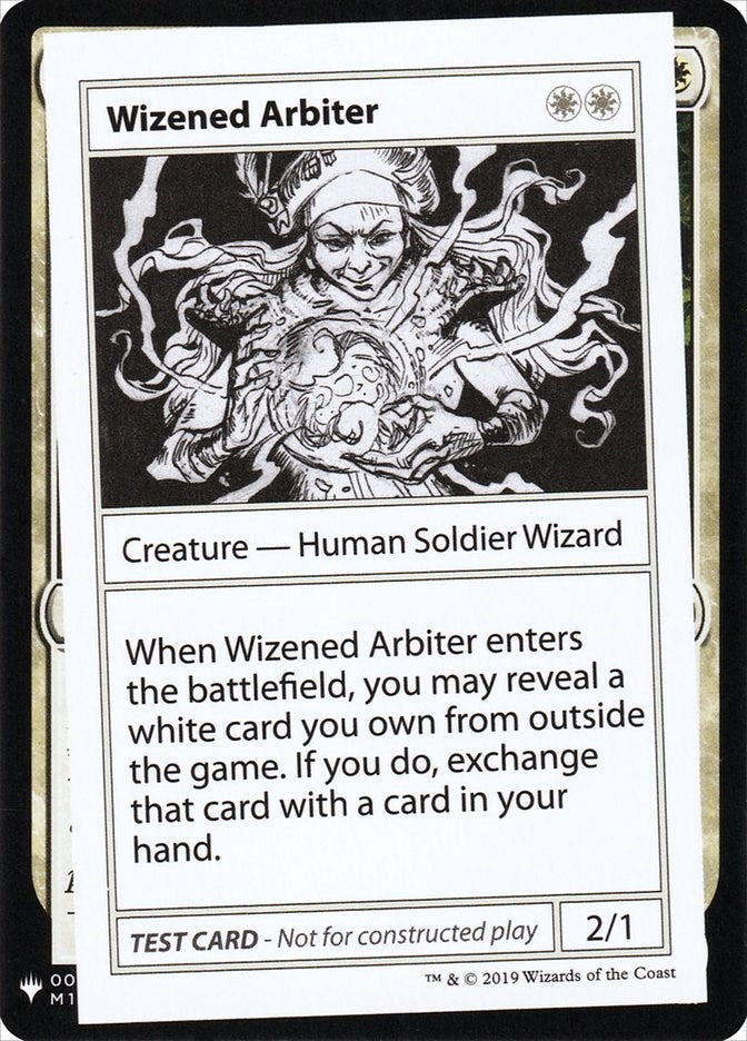 Wizened Arbiter [CMB1] - MTG Single