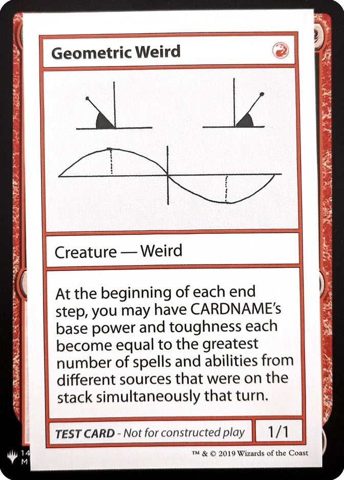 Geometric Weird [CMB1] - MTG Single