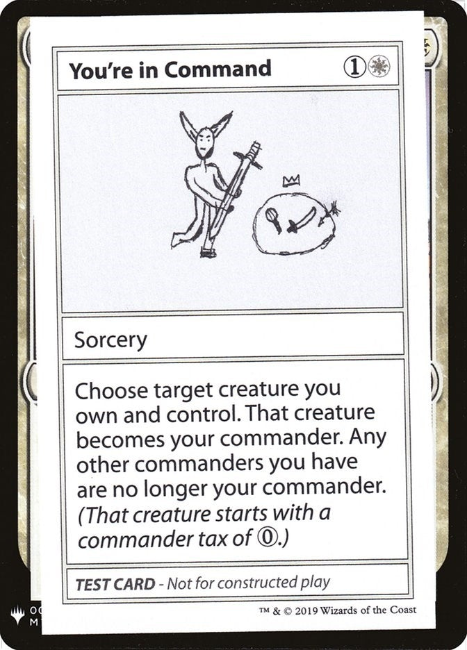 You’re In Command [CMB1] - MTG Single