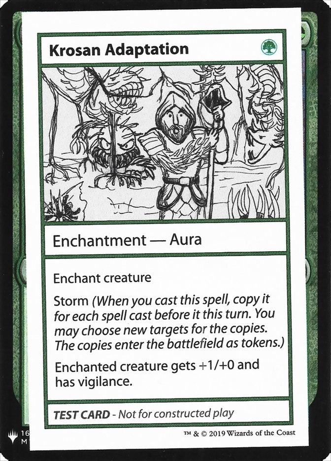 Krosan Adaptation [CMB1] - MTG Single