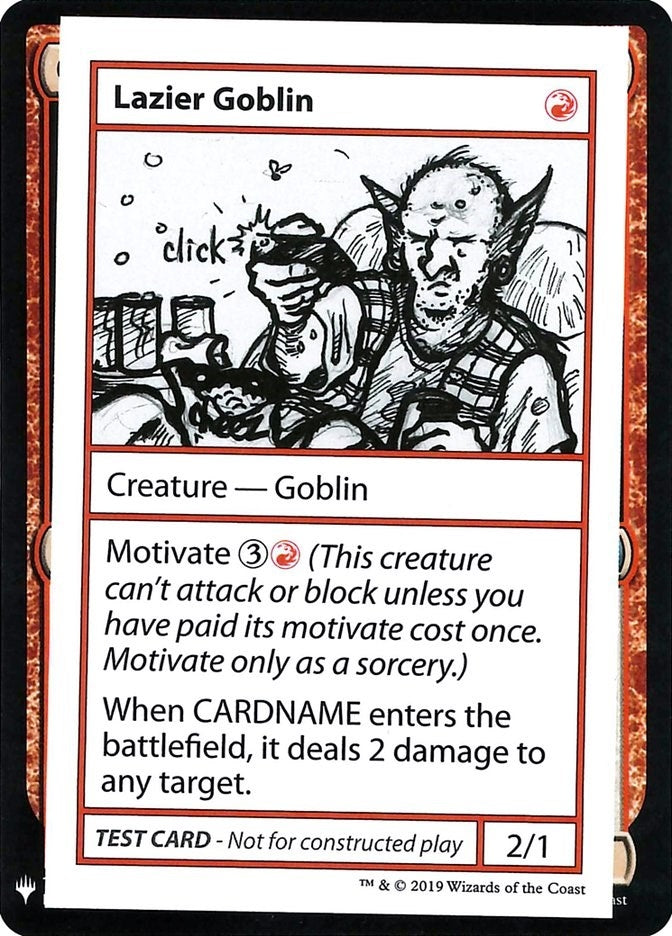 Lazier Goblin [CMB1] - MTG Single