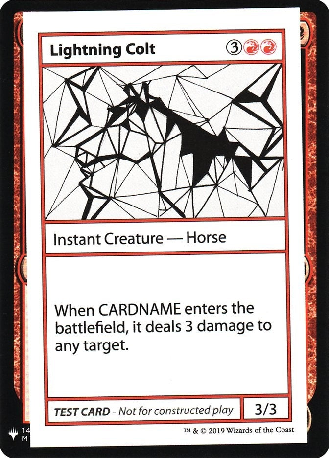Lightning Colt [CMB1] - MTG Single