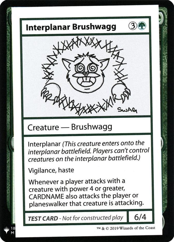 Interplanar Brushwagg [CMB1] - MTG Single