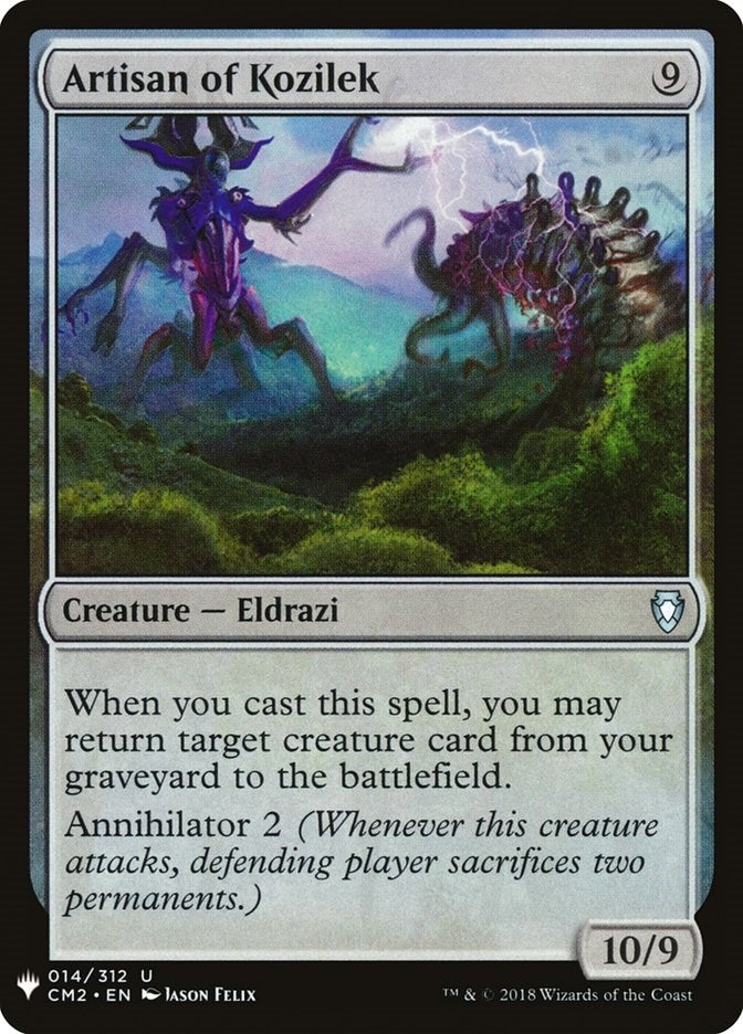 Artisan of Kozilek (14) [LIST] - MTG Single