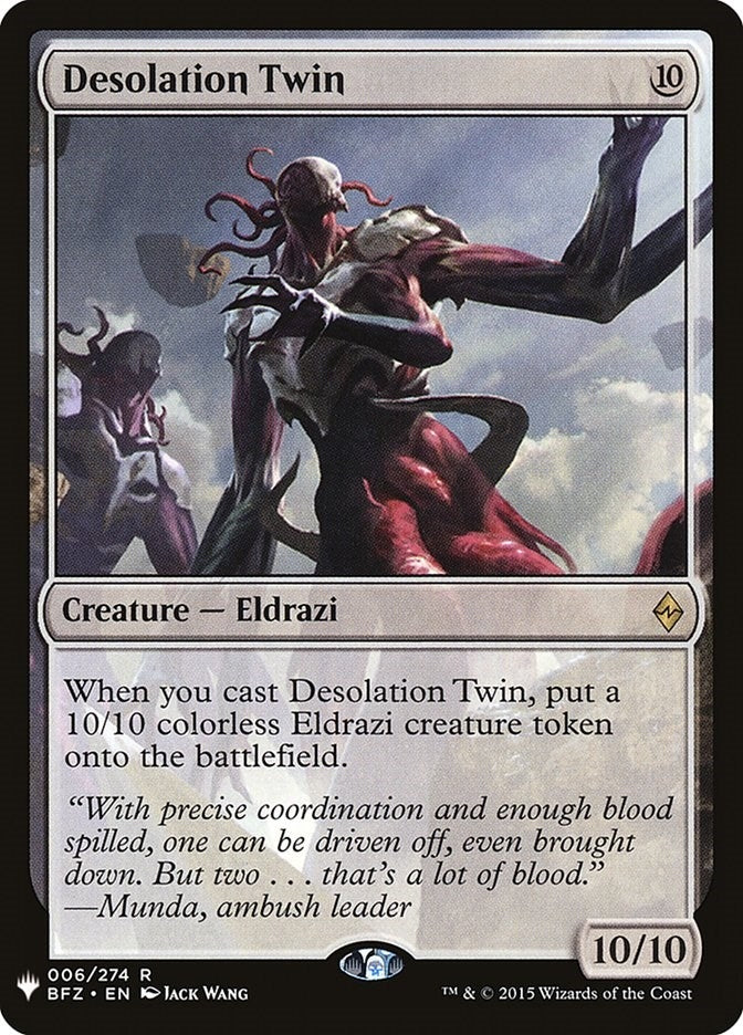 Desolation Twin (6) [LIST] - MTG Single