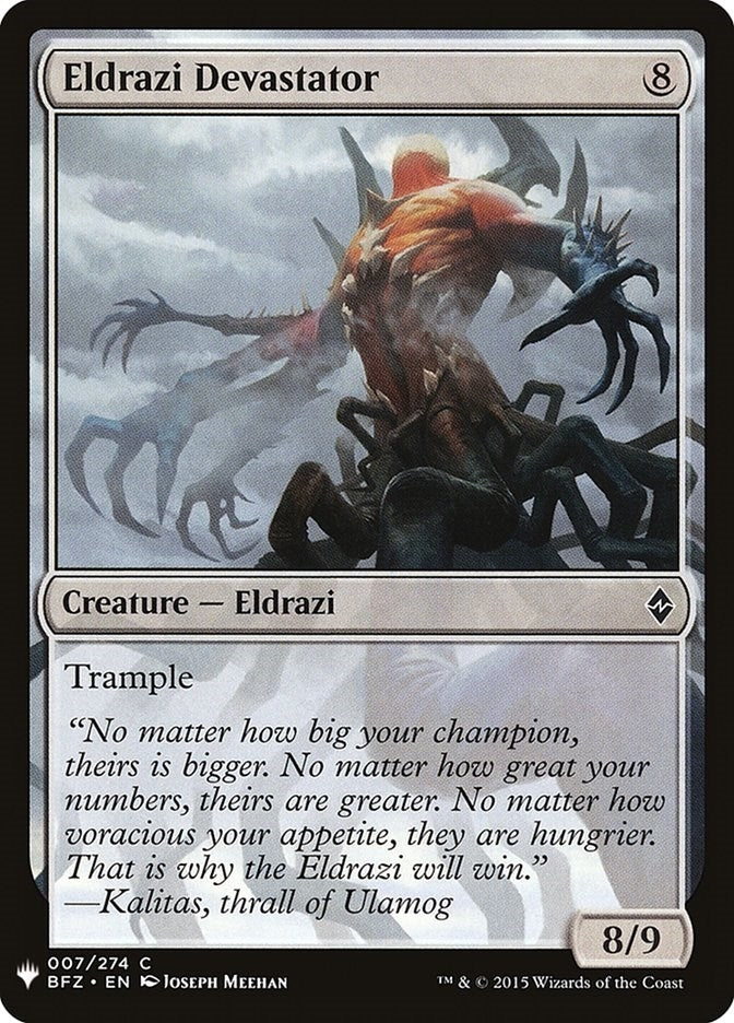 Eldrazi Devastator (7) [LIST] - MTG Single