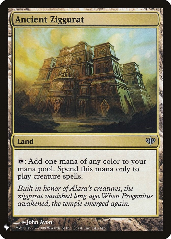 Ancient Ziggurat (141) [LIST] - MTG Single