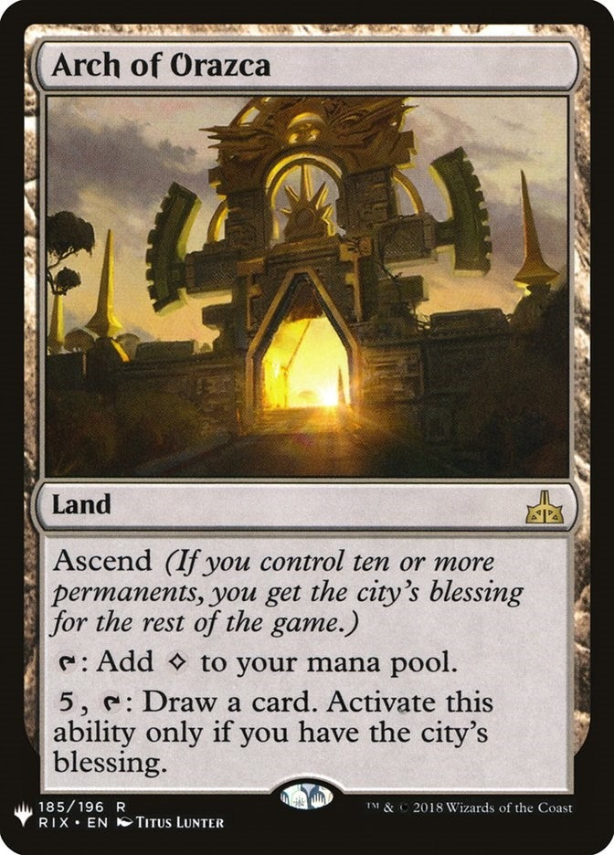 Arch of Orazca (185) [LIST] - MTG Single