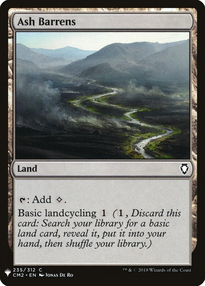 Ash Barrens (235) [LIST] - MTG Single