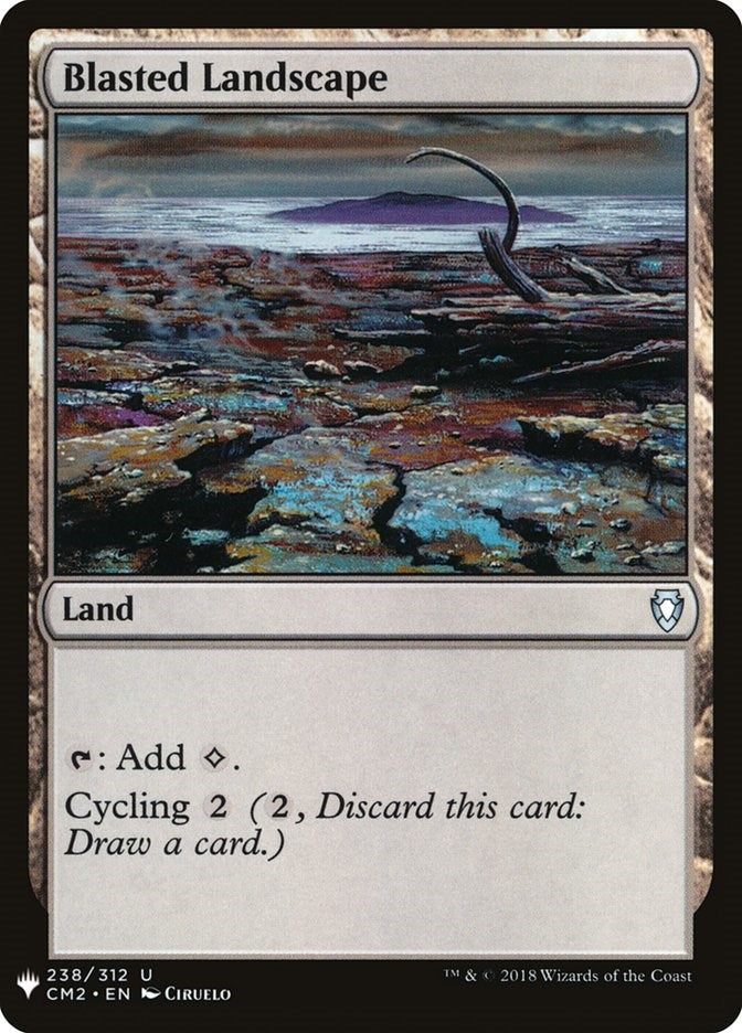 Blasted Landscape (238) [LIST] - MTG Single