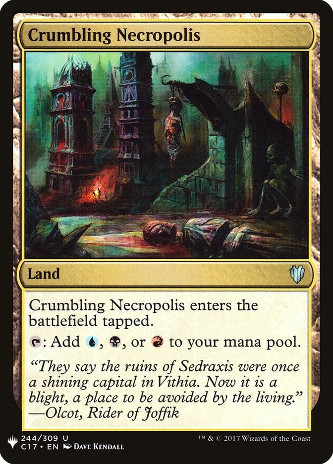 Crumbling Necropolis (244) [LIST] - MTG Single