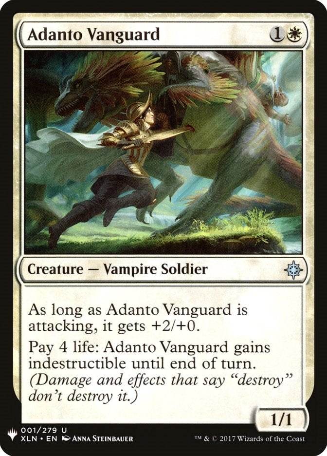 Adanto Vanguard (1) [LIST] - MTG Single