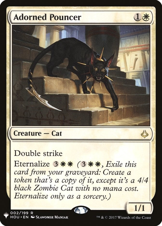 Adorned Pouncer (2) [LIST] - MTG Single