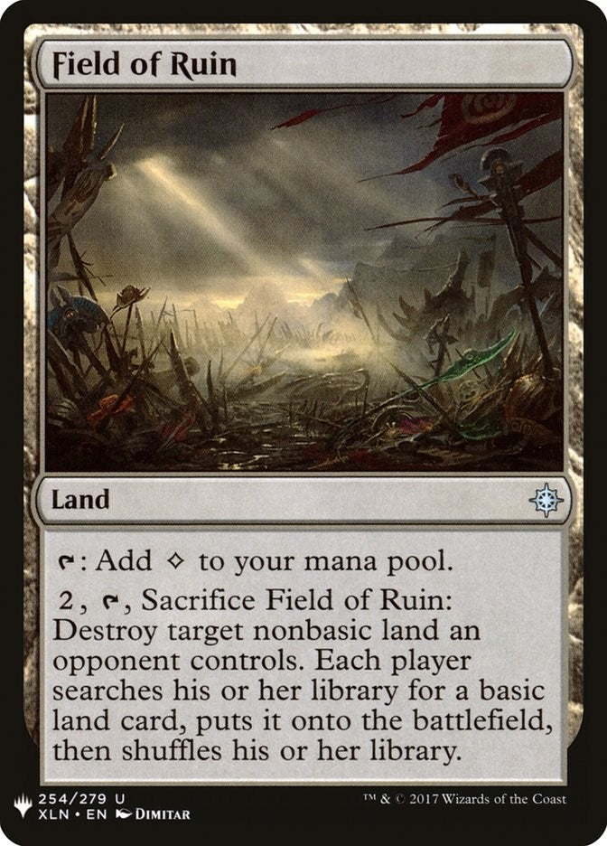 Field of Ruin (254) [LIST] - MTG Single