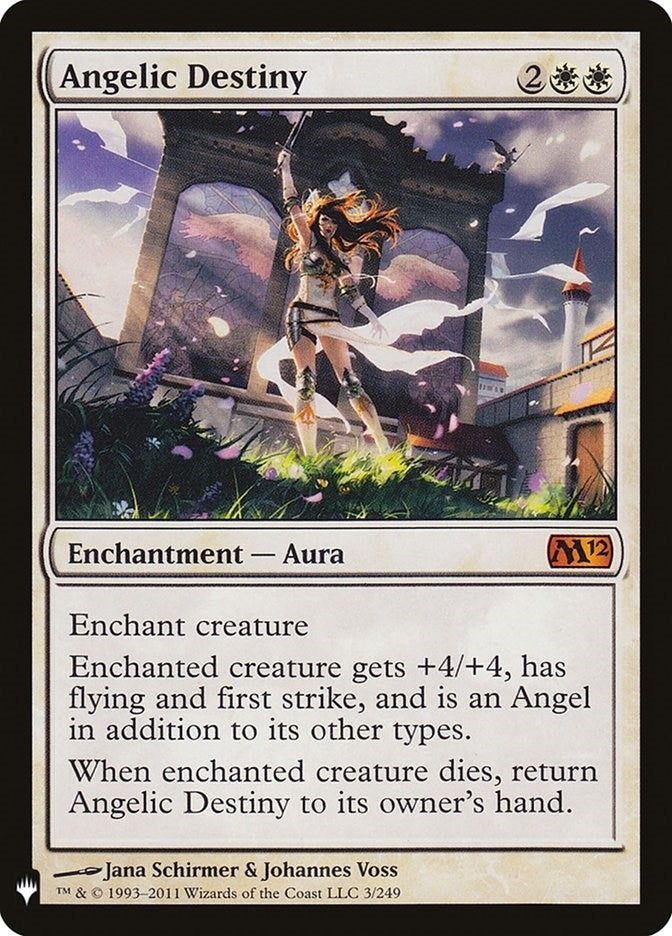 Angelic Destiny (3) [LIST] - MTG Single