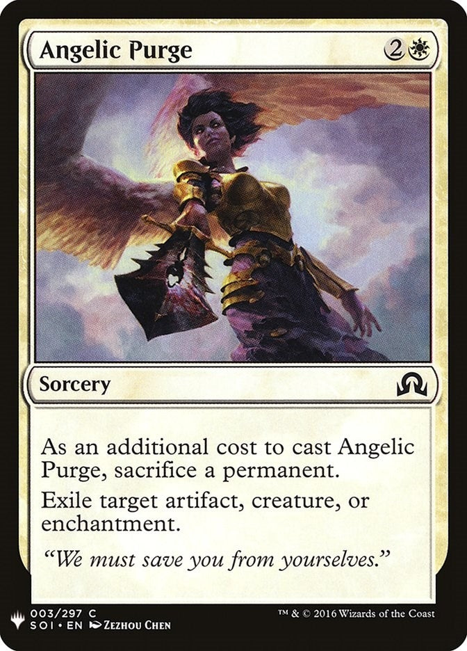 Angelic Purge (3) [LIST] - MTG Single