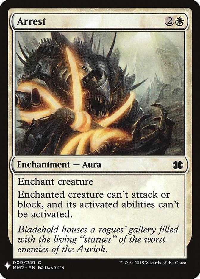 Arrest (9) [LIST] - MTG Single