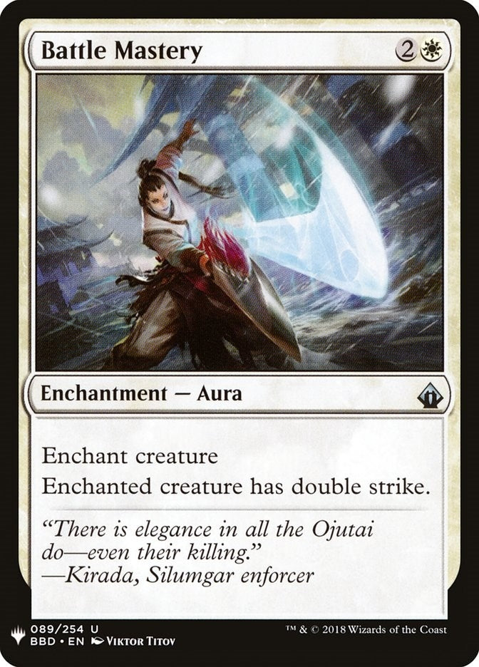 Battle Mastery (89) [LIST] - MTG Single