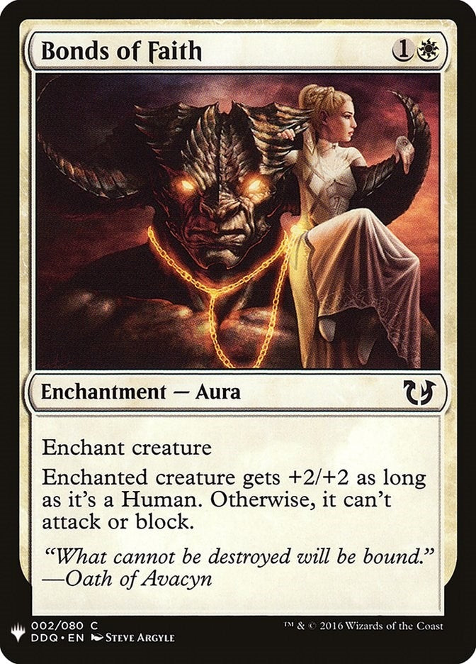 Bonds of Faith (2) [LIST] - MTG Single