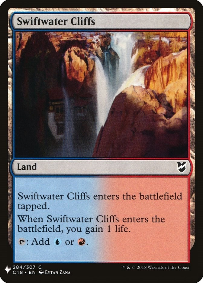 Swiftwater Cliffs (284) [LIST] - MTG Single