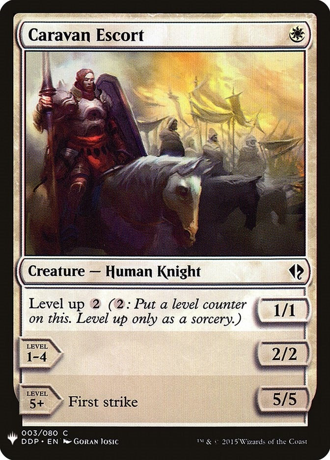 Caravan Escort (3) [LIST] - MTG Single