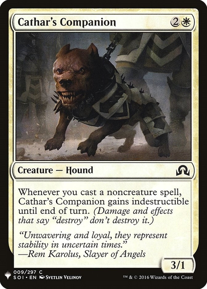 Cathar’s Companion (9) [LIST] - MTG Single