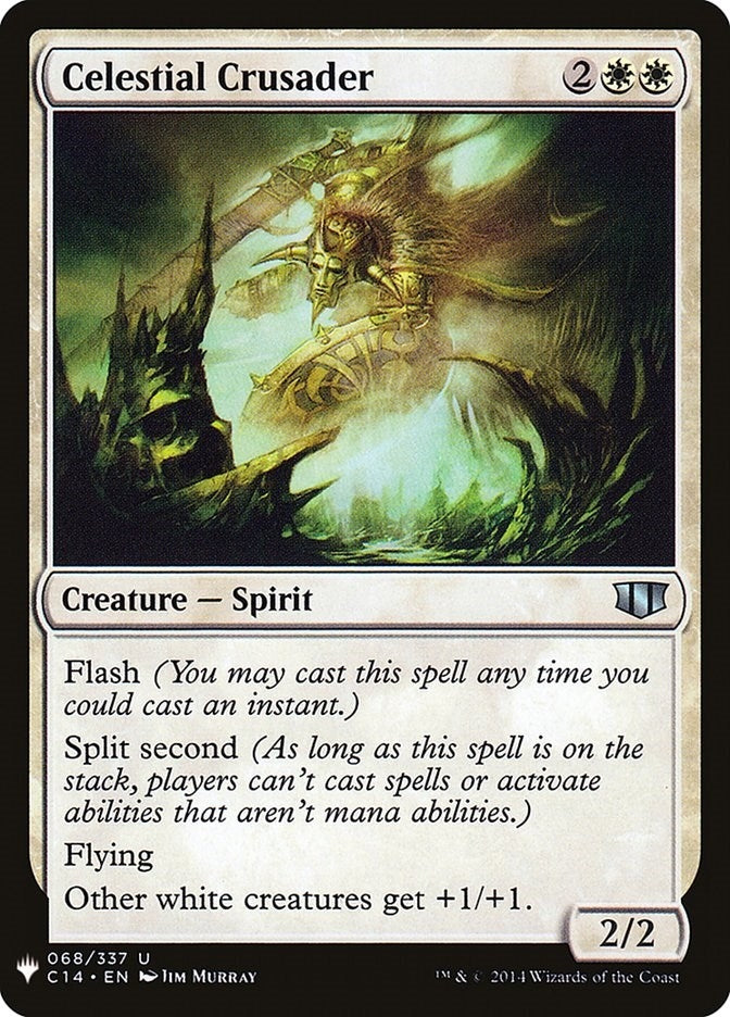 Celestial Crusader (68) [LIST] - MTG Single