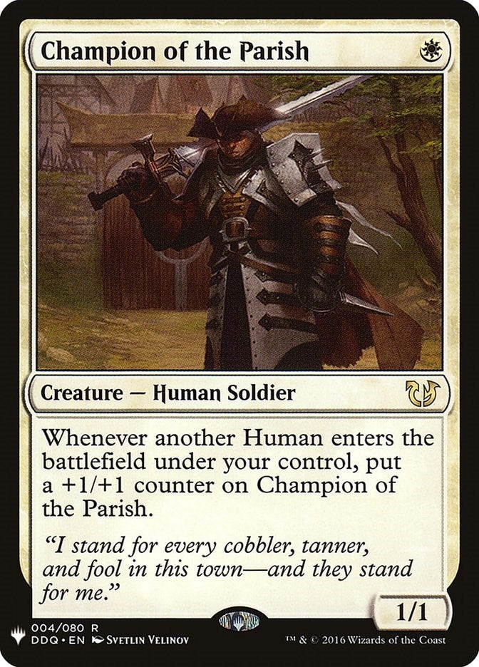 Champion of the Parish (4) [LIST] - MTG Single
