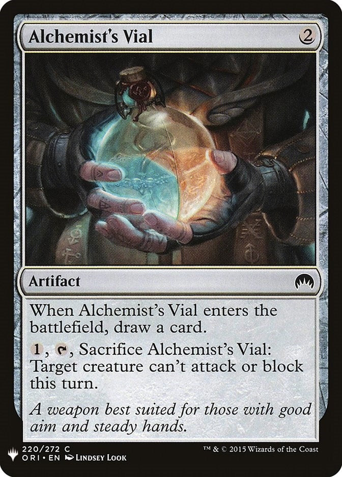 Alchemist’s Vial (220) [LIST] - MTG Single