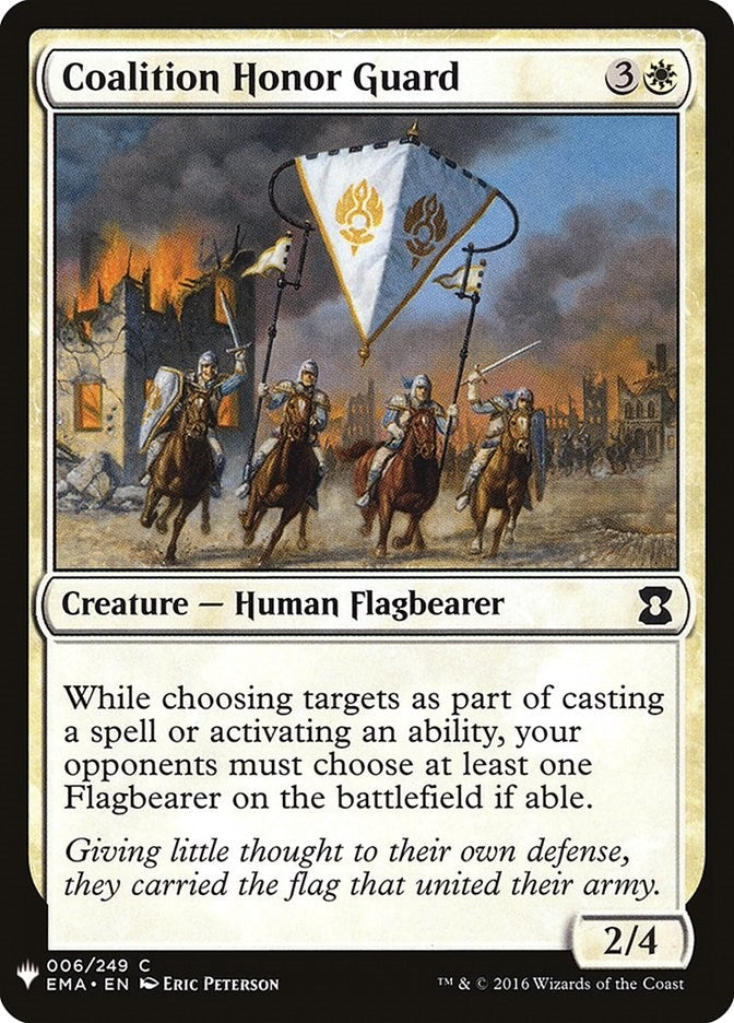 Coalition Honor Guard (6) [LIST] - MTG Single