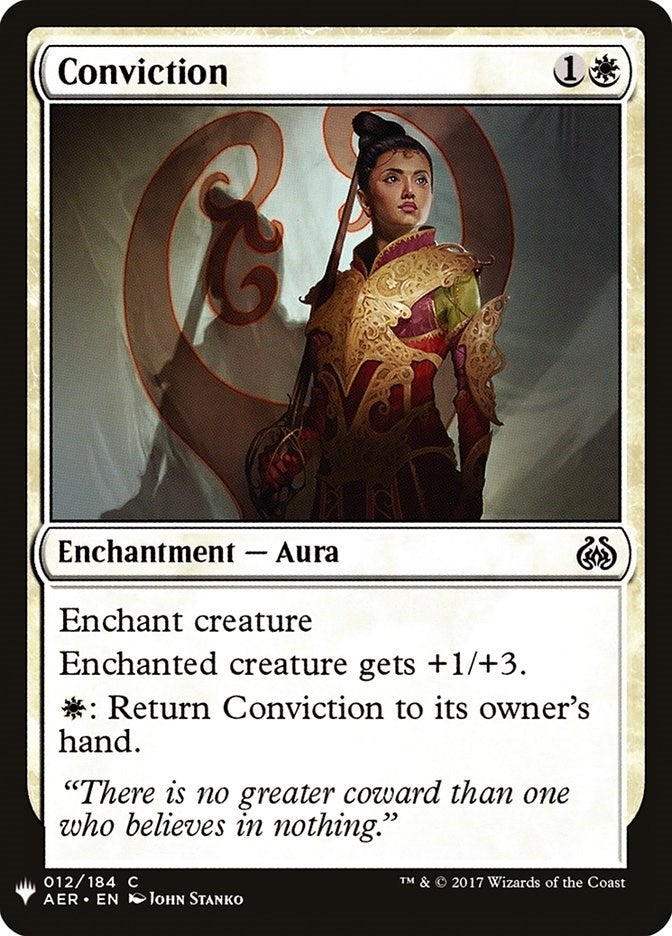 Conviction (12) [LIST] - MTG Single