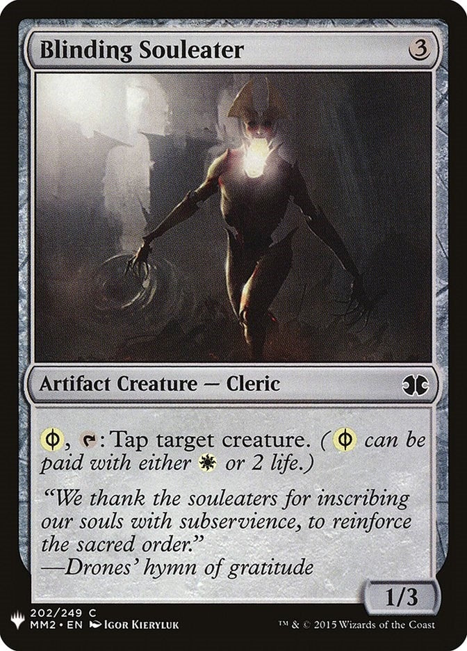 Blinding Souleater (202) [LIST] - MTG Single