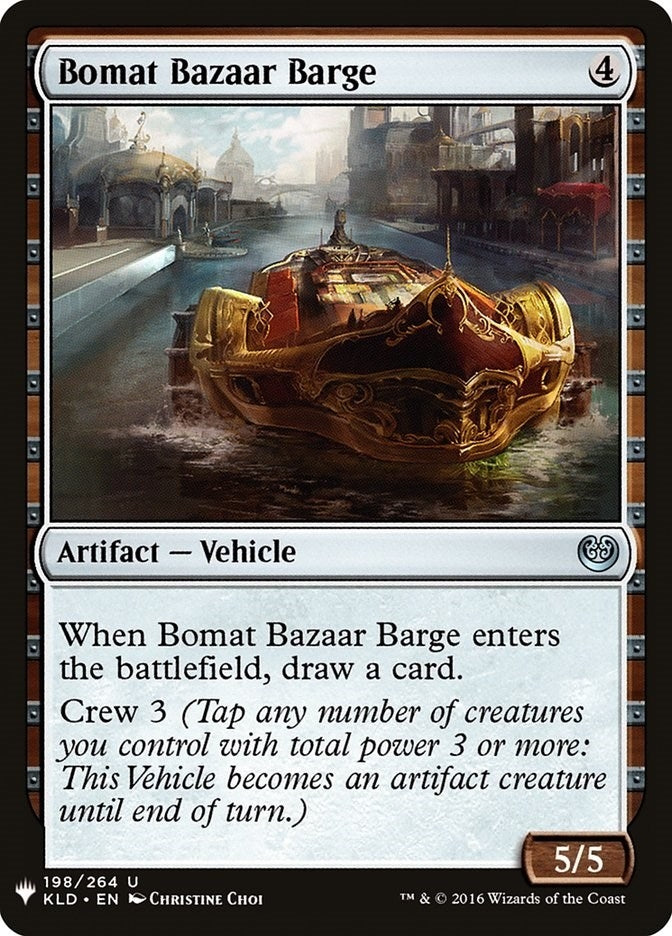 Bomat Bazaar Barge (198) [LIST] - MTG Single