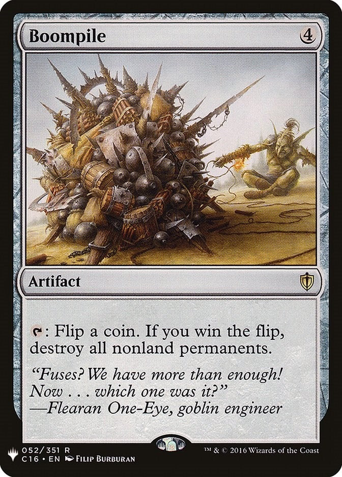 Boompile (52) [LIST] - MTG Single