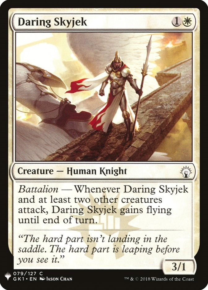 Daring Skyjek (79) [LIST] - MTG Single