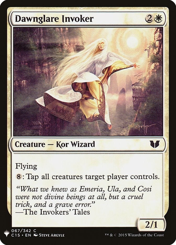 Dawnglare Invoker (67) [LIST] - MTG Single