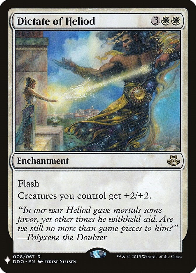 Dictate of Heliod (8) [LIST] - MTG Single