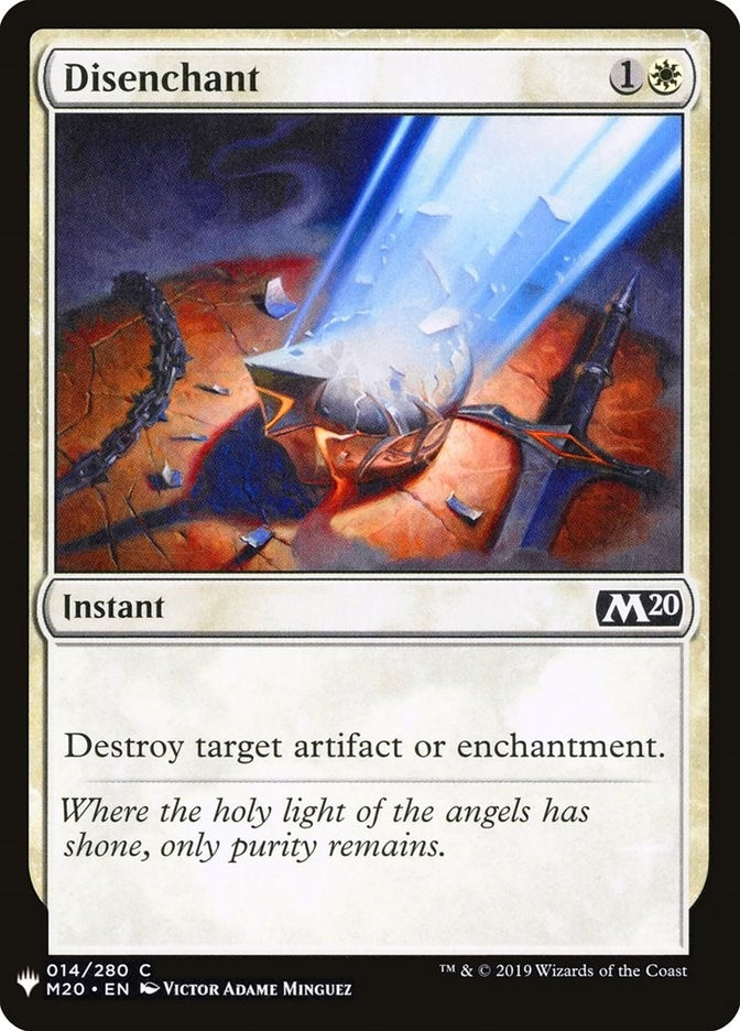 Disenchant (M20) (14) [LIST] - MTG Single