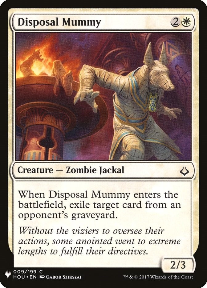 Disposal Mummy (9) [LIST] - MTG Single